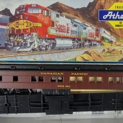 Athearn 2461 HO Scale Heavyweight Sleeper Car (Blue Box Kit) Canadian Pacific CP "Notch Hill" - NOS