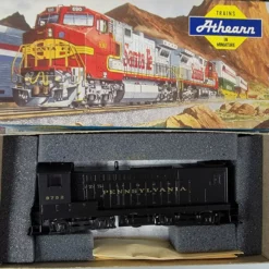 Athearn 3707 HO Scale Baldwin S-12 Diesel (Blue Box Kit) PennsylvaniaPRR 8792 - NOS