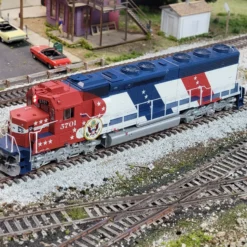 Athearn Genesis G67124 HO Scale EMD SD45-2 Santa Fe ATSF "Bicentennial" ATSF 5701 With DCC - USED