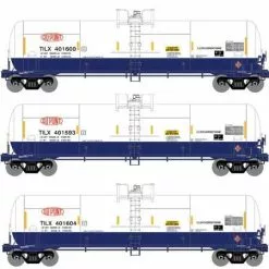 Athearn 15929 HO Scale RTC 20,900 Gallon Acid Tank Car Dupont TILX3 Pack