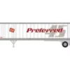 Athearn 16094 HO Scale 45' Fruehauf Z-Van Trailer Milwaukee Road Preferred MILZ 251027