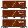 Athearn RTR 69441 HO Scale 40' Modernized Boxcar Southern Pacific SP 3 Pack