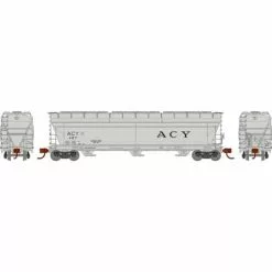 Athearn -Athearn athearn 12940 n scale acf 4600 3 bay covered hopper ac y 4672