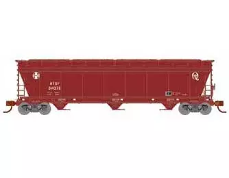 Athearn 12944 N Scale ACF 4600 3 Bay Covered Hopper Santa Fe ATSF 314275 1 Athearn 12944 N Scale ACF 4600 3 Bay Covered Hopper Santa Fe ATSF 314275