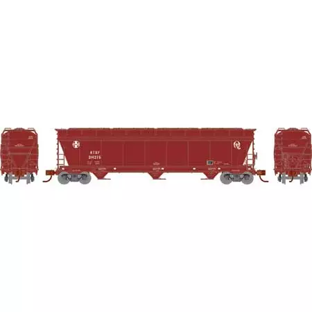 Athearn 12944 N Scale ACF 4600 3 Bay Covered Hopper Santa Fe ATSF 314275 2 Athearn 12944 N Scale ACF 4600 3 Bay Covered Hopper Santa Fe ATSF 314275 - Image 2