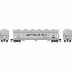 Athearn -Athearn athearn 12954 n scale acf 4600 3 bay covered hopper western pacific wp 119772