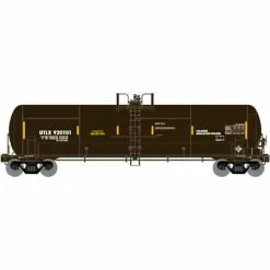 Athearn 15921 HO Scale RTC 20,900 Gallon Acid Tank Car Black UTLX 920101