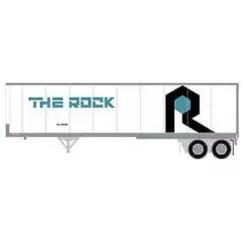 Athearn 16130 HO Scale 40' Fruehauf Z-Van Trailer Rock Island RIZ 209251