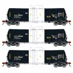 Athearn 16349 HO Scale 16k Clay Slurry Tank Car UTLX 3 Pack #1