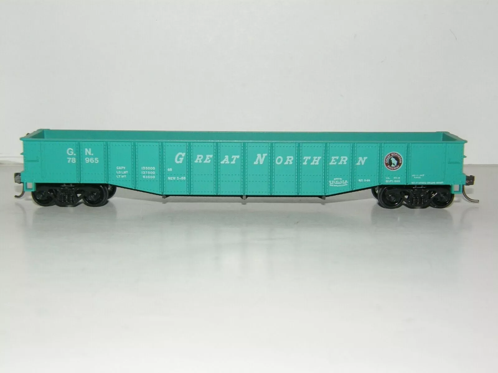 Athearn 1643 HO Scale 50' Gondola (Blue Box Kit) Great Northern GN 78936 - NOS 1 Athearn 1643 HO Scale 50' Gondola (Blue Box Kit) Great Northern GN 78936 - NOS