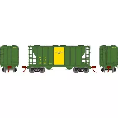 Athearn 17050 N Scale PS-2 2600 Covered Hopper Missouri Kansas Texas MKT 1310 2 Athearn 17050 N Scale PS-2 2600 Covered Hopper Missouri Kansas Texas MKT 1310 - Image 2