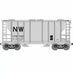 Athearn 17054 N Scale PS-2 2600 Covered Hopper Norfolk & Western N&W 170732