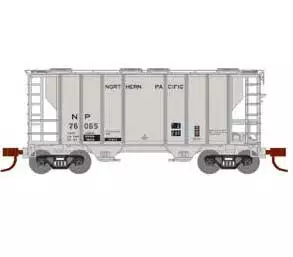 Athearn 17061 N Scale PS-2 2600 Covered Hopper "1977 Re-weigh" Northern Pacific NP 76065 1 Athearn 17061 N Scale PS-2 2600 Covered Hopper "1977 Re-weigh" Northern Pacific NP 76065