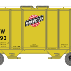 Athearn 17246 N Scale PS-2 2600 Covered Hopper Chicago & NorthWestern CNW 95807
