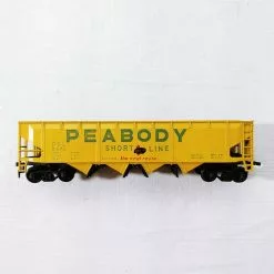 Athearn 1756 HO Scale 3 Bay Open Hopper (Blue Box Kit) Peabody PSL 6671 - NOS