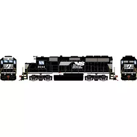 Athearn 18267 HO Scale EMD GP40-2 Norfolk Southern NS 3044 (DCC And Sound Ready) 2 Athearn 18267 HO Scale EMD GP40-2 Norfolk Southern NS 3044 (DCC And Sound Ready) - Image 2