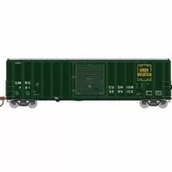 Athearn 18697 HO Scale 50' FMC 5347 Boxcar Green Mountain GMRC 701