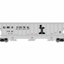 Athearn 18785 HO Scale PS 4740 Covered Hopper Illinois Central IC 56861