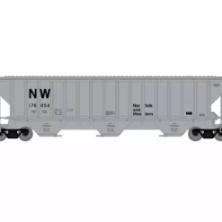 Athearn 18791 HO Scale PS 4740 Covered Hopper Norfolk Western NW 176854