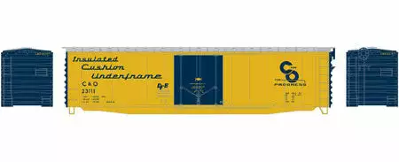 Athearn 18831 N Scale 50' PS-1 Plug Door Boxcar Chesapeake & Ohio C&O 23111 2 Athearn 18831 N Scale 50' PS-1 Plug Door Boxcar Chesapeake & Ohio C&O 23111 - Image 2