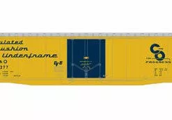 Athearn 18832 N Scale 50' PS-1 Plug Door Boxcar Chesapeake & Ohio C&O 23277