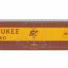 Athearn 18834 N Scale 50' PS-1 Plug Door Boxcar Milwaukee Road MILW 2602