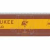Athearn 18836 N Scale 50' PS-1 Plug Door Boxcar Milwaukee Road MILW 2650