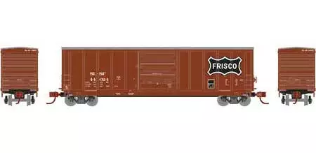 Athearn 2283 N Scale 50' PS 5277 Boxcar Frisco SLSF 44024 2 Athearn 2283 N Scale 50' PS 5277 Boxcar Frisco SLSF 44024 - Image 2