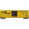 Athearn 2332 N Scale 50' PS 5277 Boxcar Ex-Railbox Santa Fe ATSF 51396