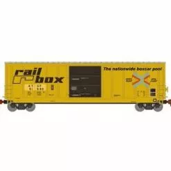 Athearn 2333 N Scale 50' PS 5277 Boxcar Ex-Railbox Santa Fe ATSF 51560