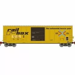 Athearn 2334 N Scale 50' PS 5277 Boxcar Ex-Railbox Santa Fe ATSF 51581
