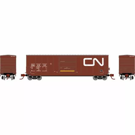 Athearn 2335 N Scale 50' PS 5277 Boxcar Canadian National CN 419140 2 Athearn 2335 N Scale 50' PS 5277 Boxcar Canadian National CN 419140 - Image 2