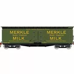Athearn 24037 N Scale 40' Pfaudler Milk Car Merkle GARE 742