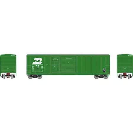 Athearn 24591 N Scale 50' FMC Combo Door Boxcar Burlington Northern BN 316210 2 Athearn 24591 N Scale 50' FMC Combo Door Boxcar Burlington Northern BN 316210 - Image 2