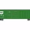 Athearn 24593 N Scale 50' FMC Combo Door Boxcar Burlington Northern BN 316221