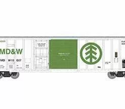 Athearn 24596 N Scale 50' FMC Combo Door Boxcar MD&W 10007