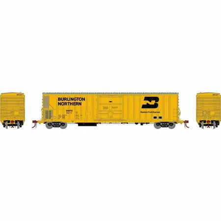 Athearn 24602 N Scale FGE 57' Mechanical Reefer Burlington Northern BN 9277 2 Athearn 24602 N Scale FGE 57' Mechanical Reefer Burlington Northern BN 9277 - Image 2