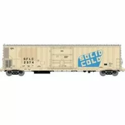 Athearn 24619 N Scale FGE 57' Mechanical Reefer Ex-FGE / Santa Fe Leasing SFLC 2574