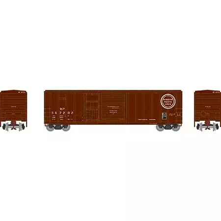 Athearn 24623 N Scale 50' FMC Combo Door Boxcar Missouri Pacific MP 367202 2 Athearn 24623 N Scale 50' FMC Combo Door Boxcar Missouri Pacific MP 367202 - Image 2