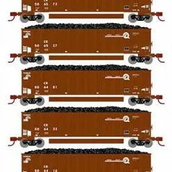Athearn 25075 N Scale BethGon Coalporter Conrail CR 5 Pack #2