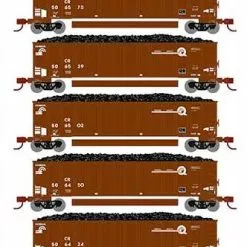 Athearn 25076 N Scale BethGon Coalporter Conrail CR 5 Pack #3