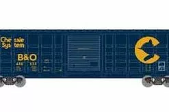 Athearn 25374 N Scale 50' Waffle Boxcar Baltimore And Ohio B&O 486623