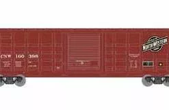 Athearn 25375 N Scale 50' Waffle Boxcar Chicago And NorthWestern C&NW 160398