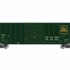 Athearn 25471 N Scale 50' FMC 5347 Boxcar Green Mountain GMRC 701