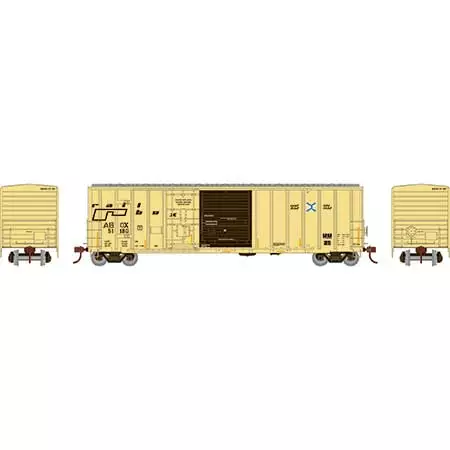 Athearn 26734 HO Scale 50' FMC Combo Door Boxcar "Late" Railbox ABOX 51180 2 Athearn 26734 HO Scale 50' FMC Combo Door Boxcar "Late" Railbox ABOX 51180 - Image 2