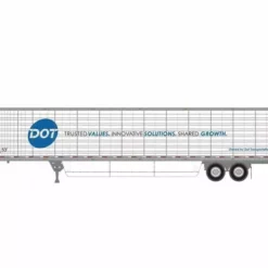 Athearn 26760 HO Scale 53' Utility Reefer Trailer DOT Foods 2802
