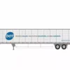Athearn 26762 HO Scale 53' Utility Reefer Trailer DOT Foods 3754