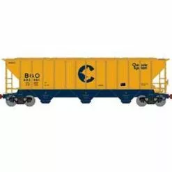 Athearn 27404 N Scale PS 4427 Covered Hopper Chessie System B&O 602901
