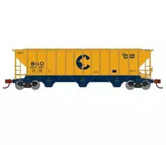 Athearn 27404 N Scale PS 4427 Covered Hopper Chessie System B&O 602901 1 Athearn 27404 N Scale PS 4427 Covered Hopper Chessie System B&O 602901