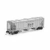 Athearn Genesis Athearn 28332 N Scale PS-2 2893 Covered Hopper B&O 628042
